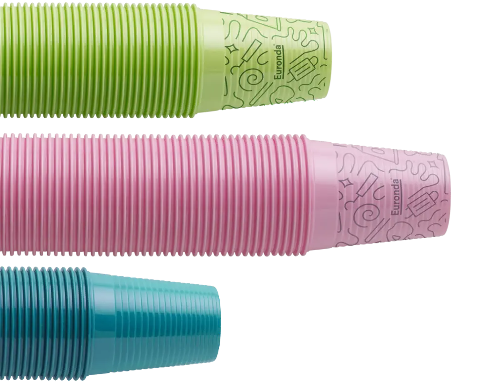 Monoart Plastic Cups