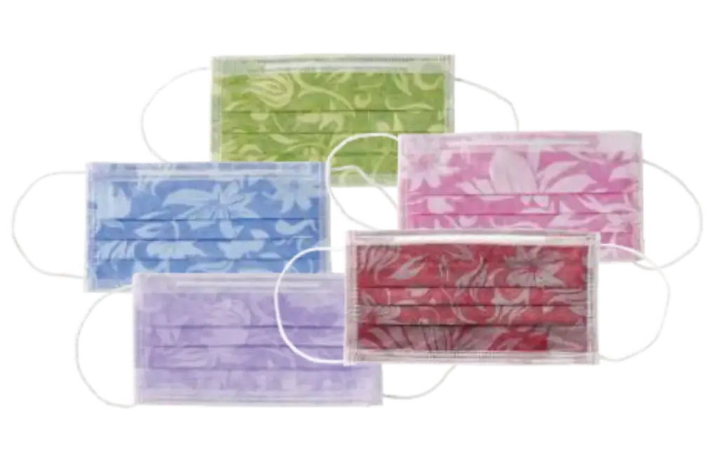 Monoart Face Masks Protection Floral